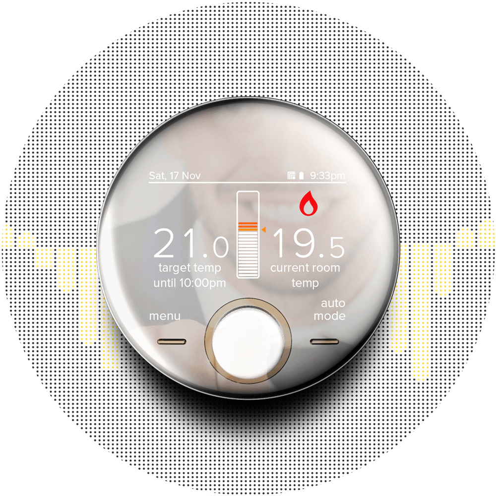 The Halo thermostat by Ideal heating